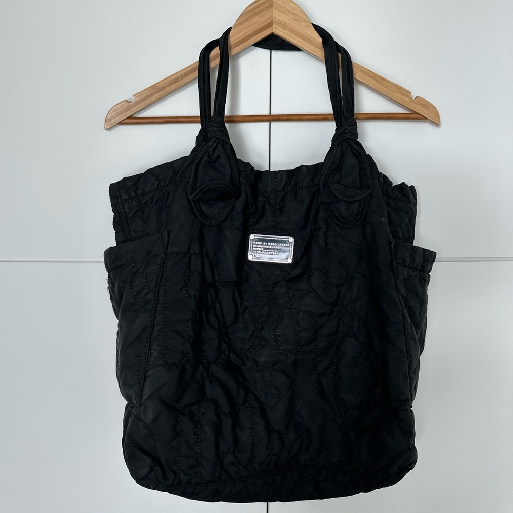 MARC BY MARC JACOBS black purse type:workwear -tote bag /shoulder bag -EUC